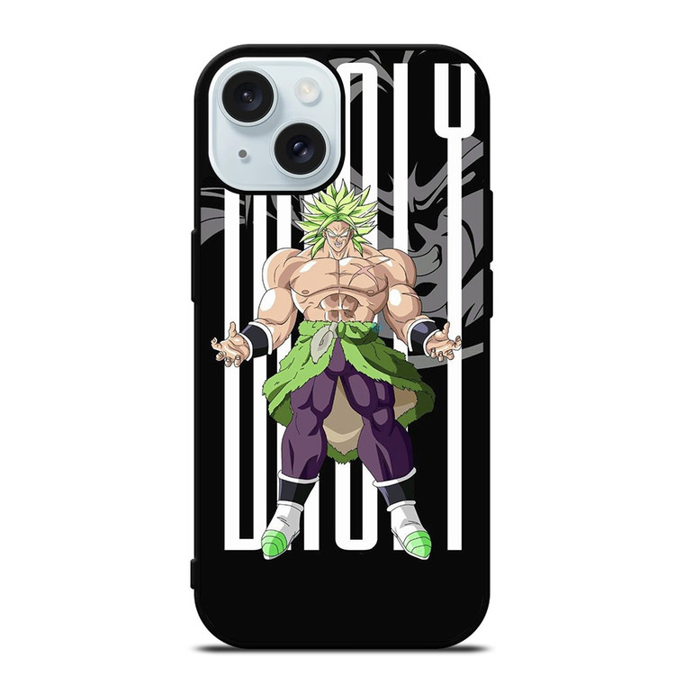 BROLY LEGENDARY SAIYAN DRAGON BALL iPhone 15 Case Cover