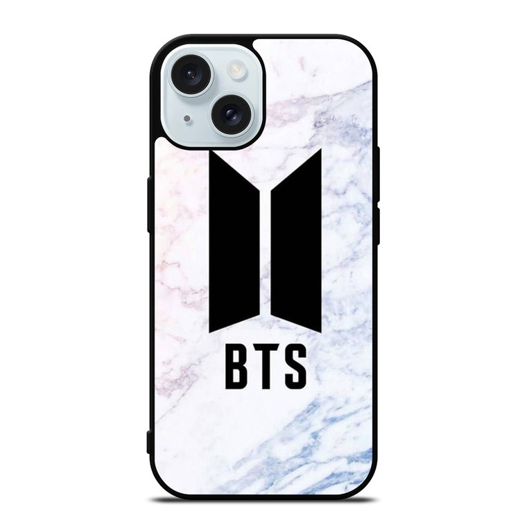 BTS BANGTAN BOYS ICON MARBLE iPhone 15 Case Cover