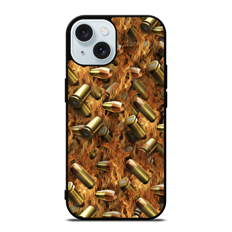 BURNED BULLETS iPhone 15 Case Cover