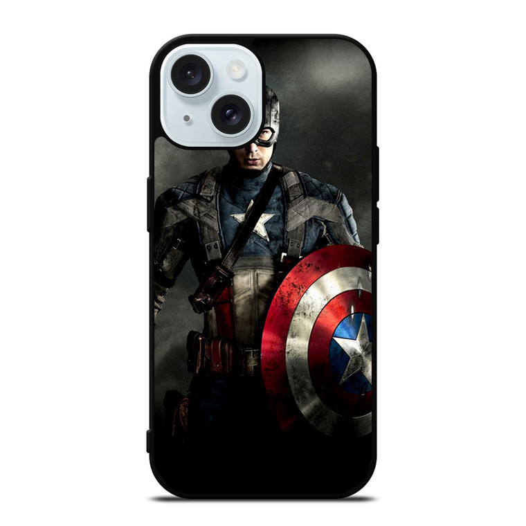 CAPTAIN AMERICA MARVEL iPhone 15 Case Cover