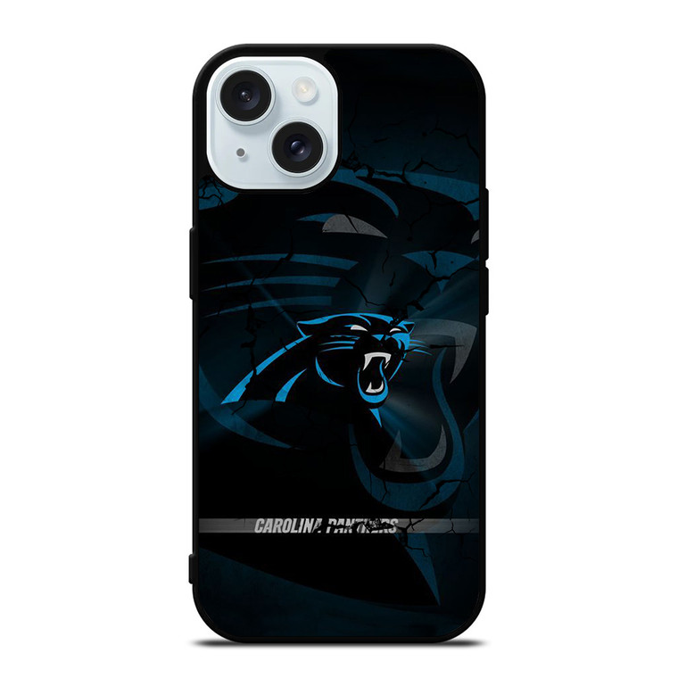 CAROLINA PANTHERS FOOTBALL LOGO iPhone 15 Case Cover