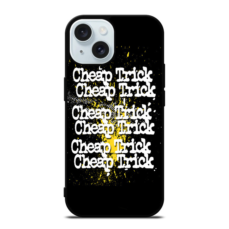 CHEAP TRICK BAND ART iPhone 15 Case Cover