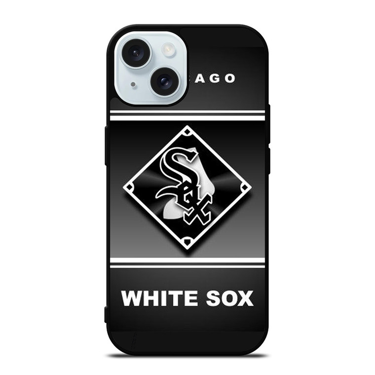 CHICAGO WHITE SOX BASEBALL SYMBOL iPhone 15 Case Cover