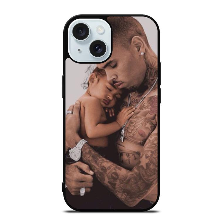 CHRIS BROWN AND BABY iPhone 15 Case Cover
