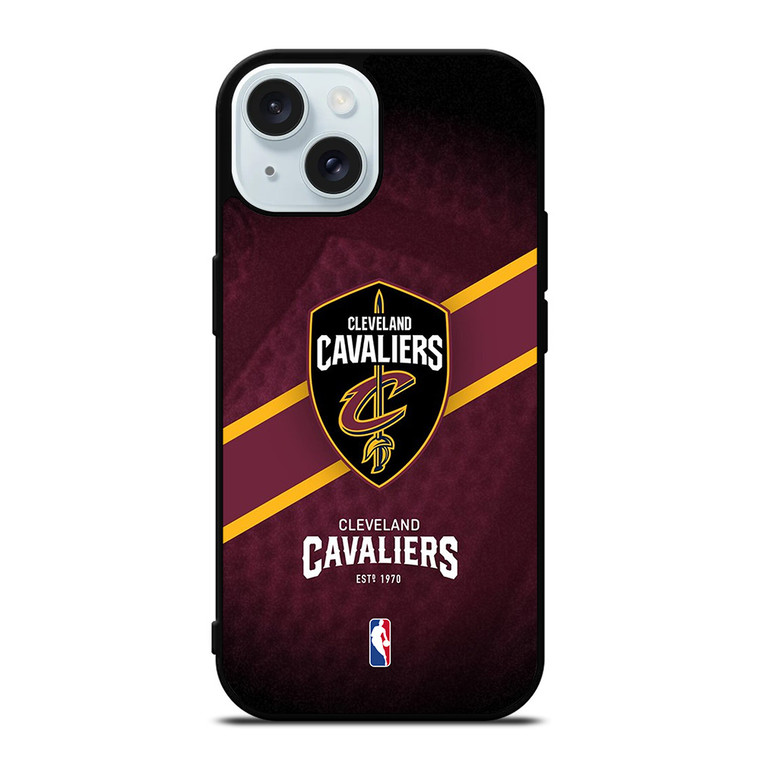 CLEVELAND CAVALIERS NBA TEAM iPhone 15 Case Cover