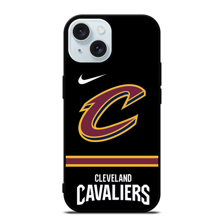 CLEVELAND CAVALIERS NIKE iPhone 15 Case Cover