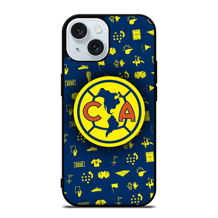 CLUB AMERICA AGUILAS FOOTBALL CLUB iPhone 15 Case Cover