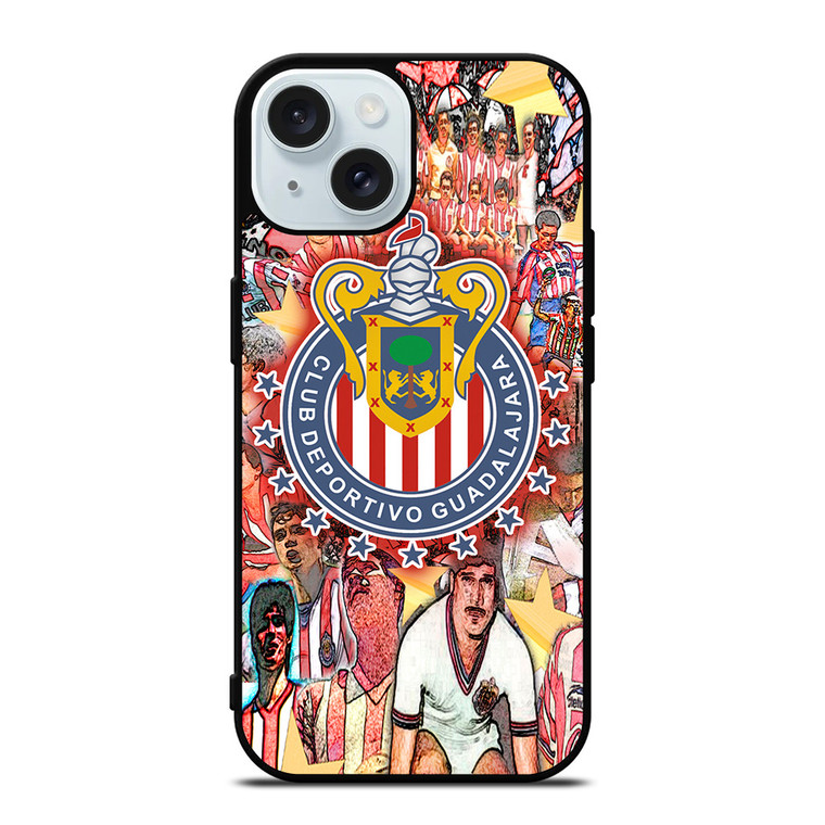CLUB DEPORTIVO GUADALAJARA CHIVAS iPhone 15 Case Cover
