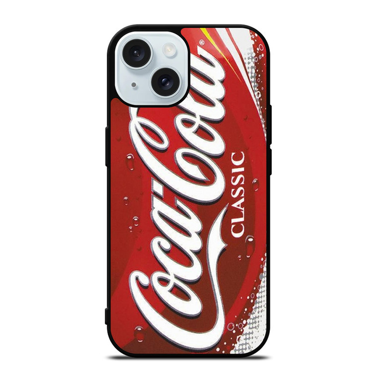 COCA COLA LOGO iPhone 15 Case Cover