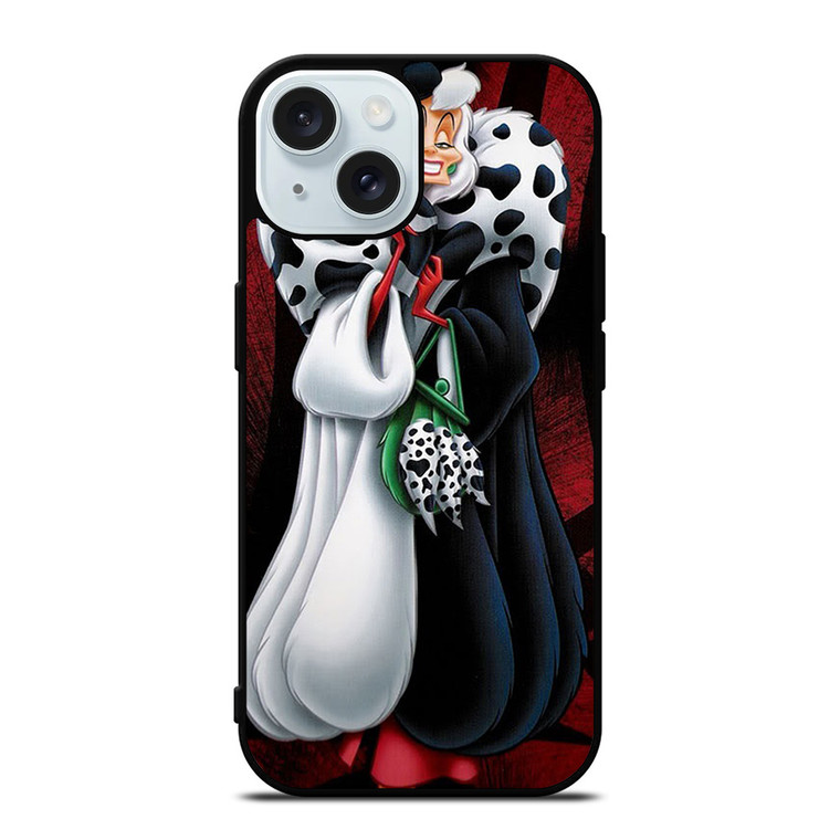 CRUELLA DE VIL DISNEY iPhone 15 Case Cover