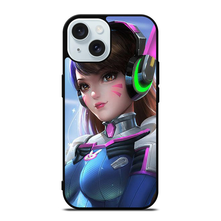 D.VA OVERWATCH KAWAII iPhone 15 Case Cover