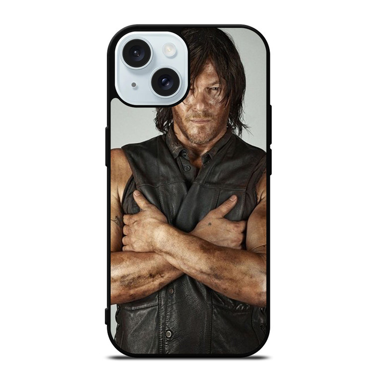 DARYL DIXON WALKING DEAD iPhone 15 Case Cover