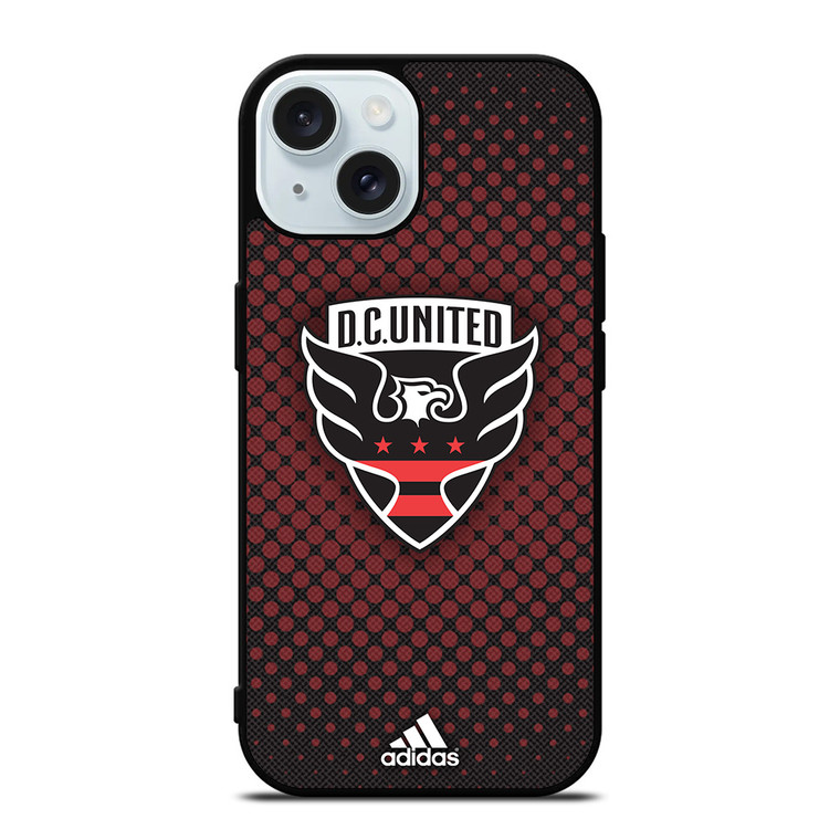 DC UNITED SOCCER MLS ADIDAS iPhone 15 Case Cover
