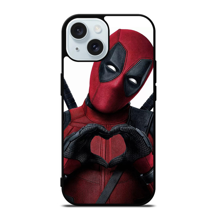 DEADPOOL LOVE iPhone 15 Case Cover