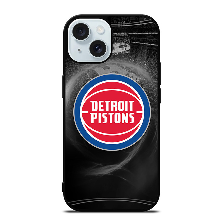 DETROIT PISTONS LOGO iPhone 15 Case Cover