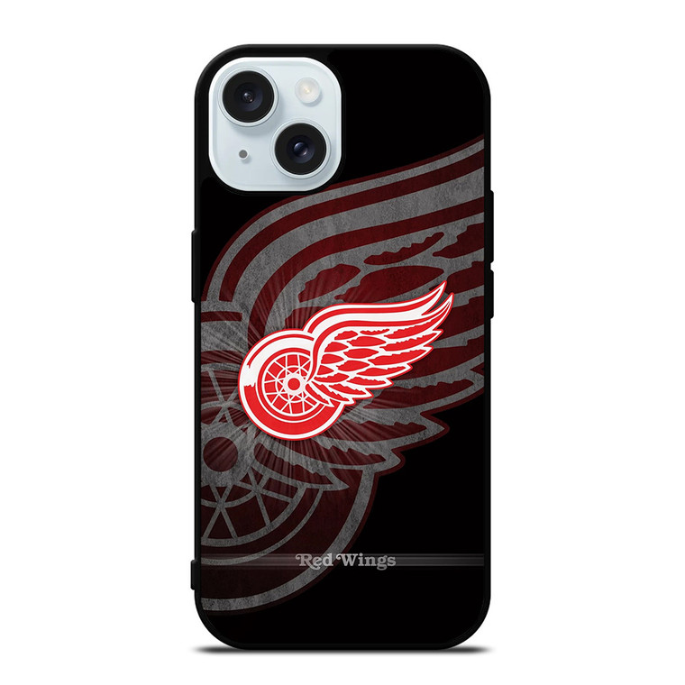 DETROIT RED WINGS SYMBOL iPhone 15 Case Cover