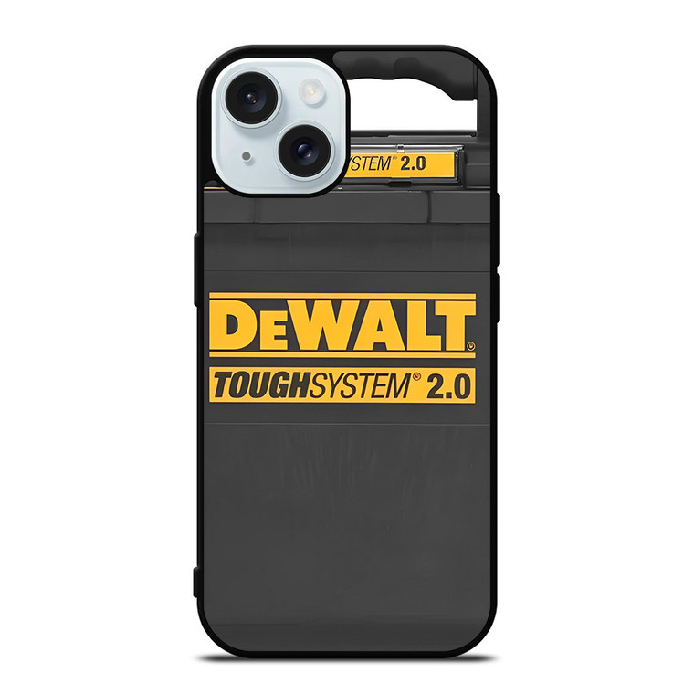 DEWALT LOGO TOUGH SYSTEM ICON iPhone 15 Case Cover