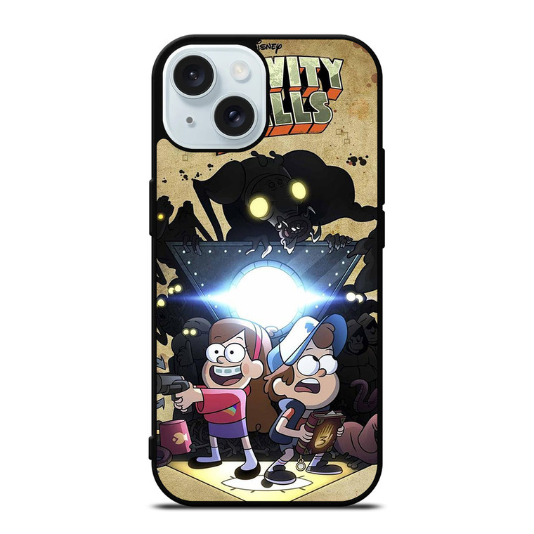 DISNEY GRAVITY FALLS CARTOON iPhone 15 Case Cover