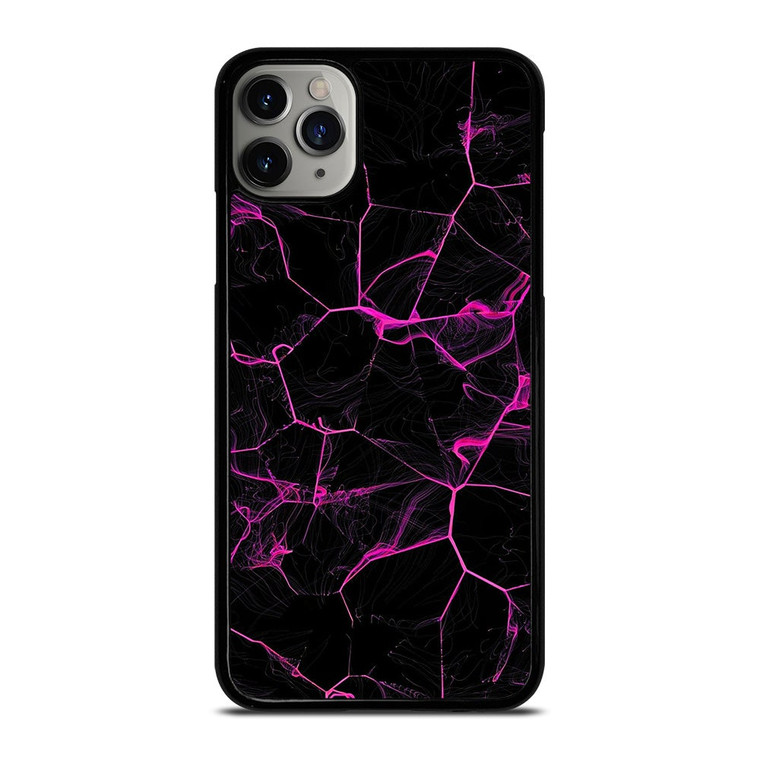 VIOLET ABSTRACT SMOKED GRID iPhone 11 Pro Max Case Cover