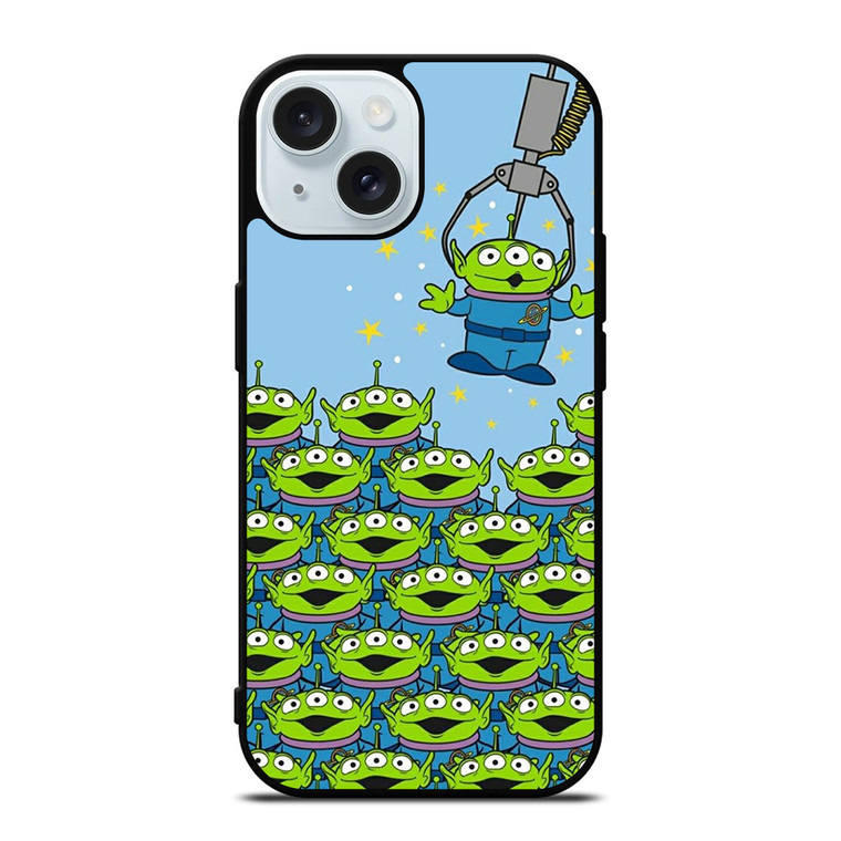 DISNEY TOY STORY ALIEN CARTOON iPhone 15 Case Cover