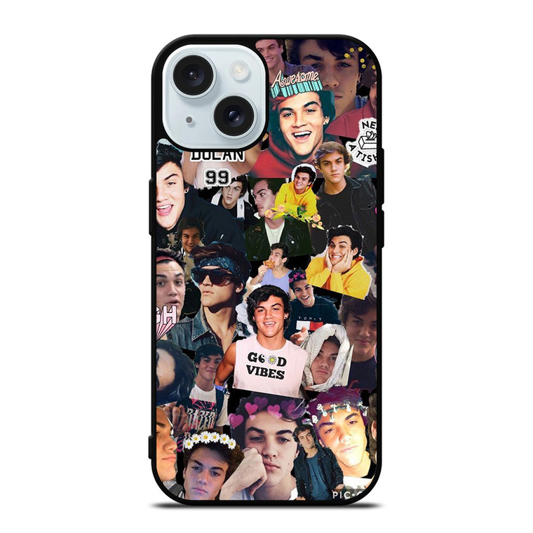 DOLAN TWINS COLLAGE iPhone 15 Case Cover