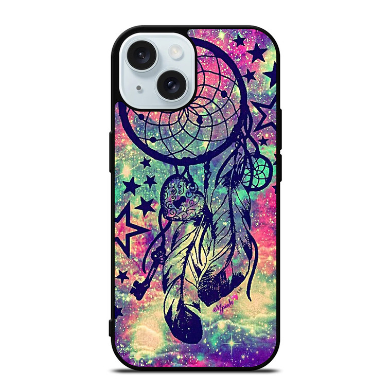 DREAM CATCHER NEBULA LOGO iPhone 15 Case Cover