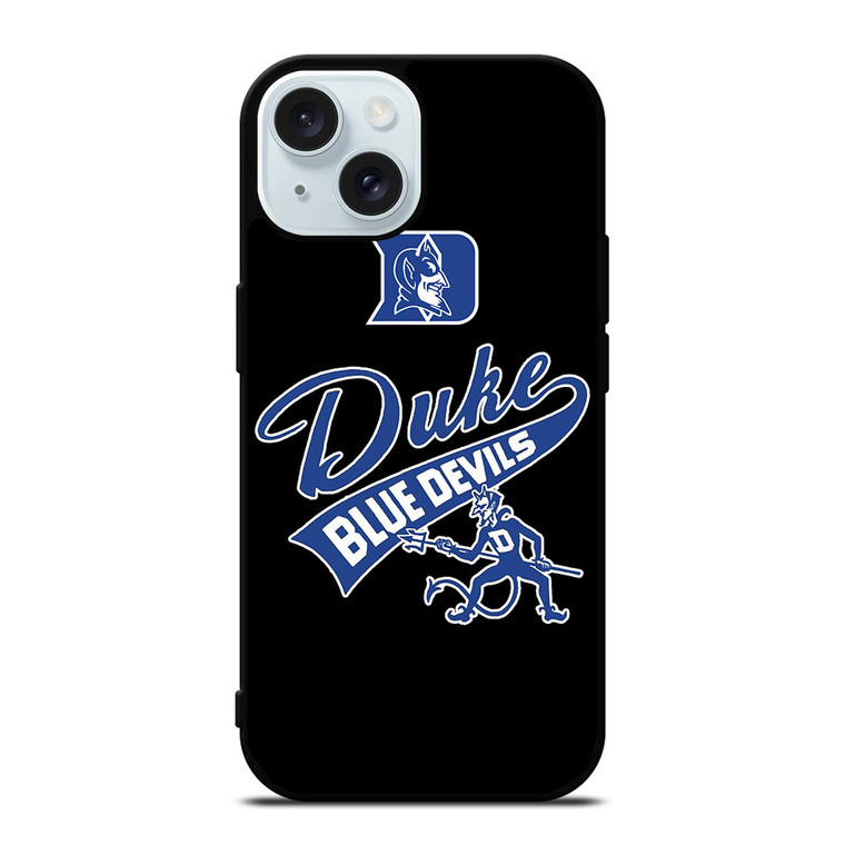 DUKE BLUE DEVILS SYMBOL iPhone 15 Case Cover