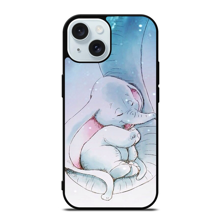DUMBO AND MOM ART iPhone 15 Case Cover