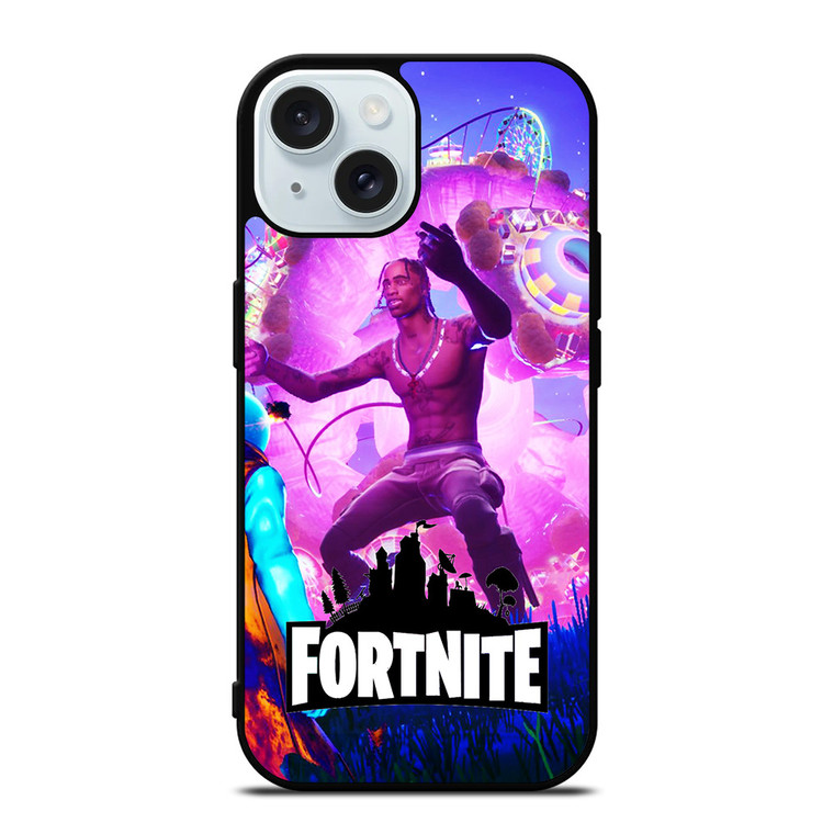 FORTNITE TRAVIS SCOTT GAME iPhone 15 Case Cover