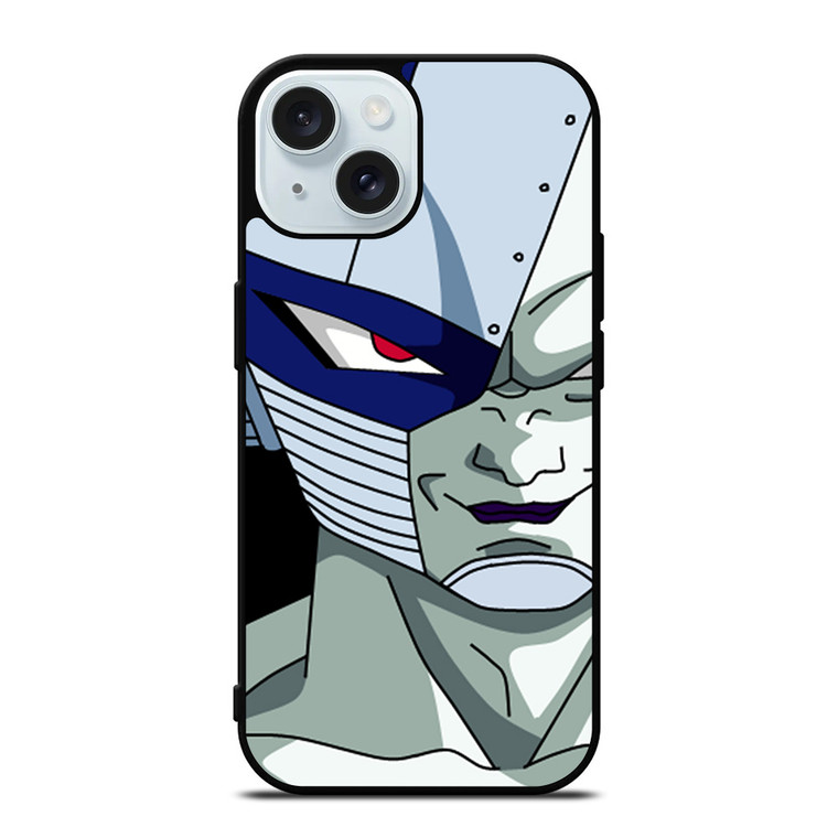 FRIEZA ANDROID FACE DRAGON BALL Z iPhone 15 Case Cover