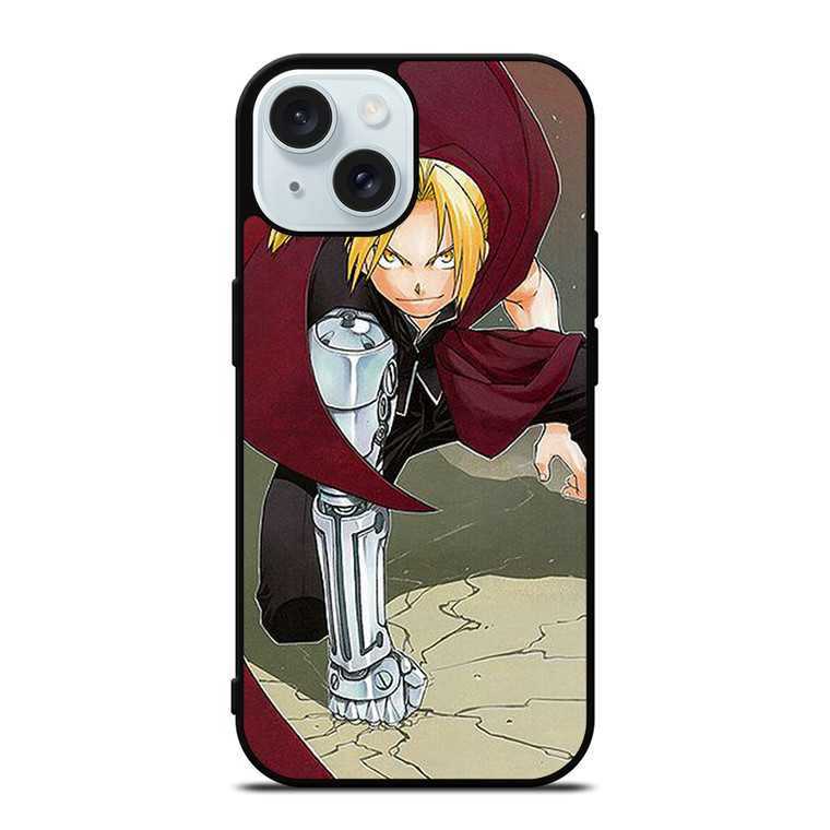 FULLMETAL ALCHEMIST ANIME EDWARD ELRIC iPhone 15 Case Cover