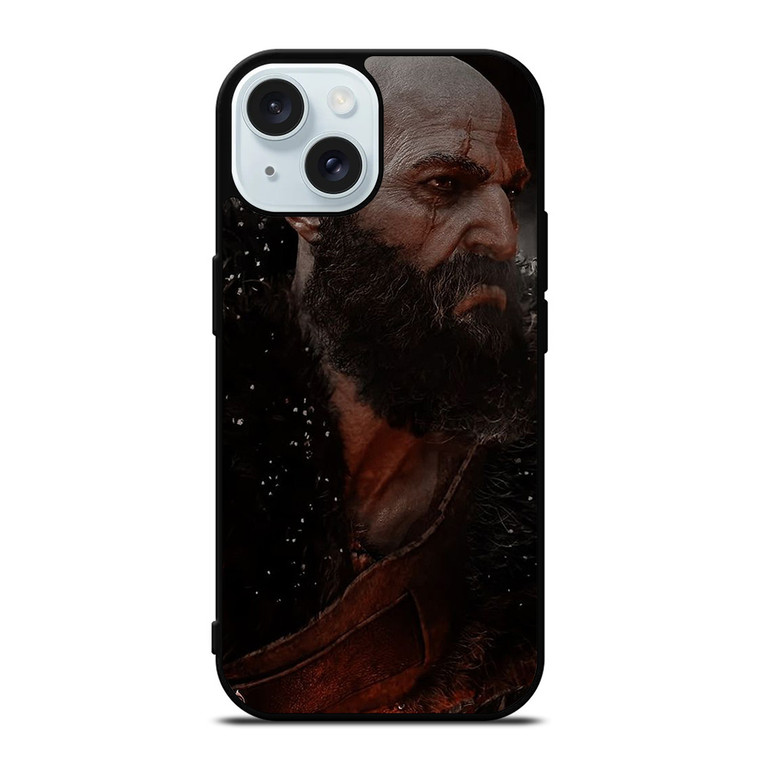 GAME GOD OF WAR RAGNAROK KRATOS iPhone 15 Case Cover