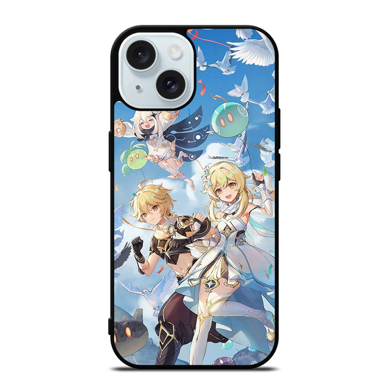 GENSHIN IMPACT THE GAME CHARACTERS iPhone 15 Case Cover
