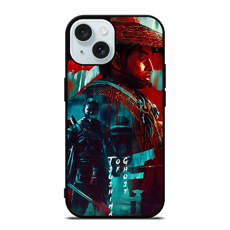 GHOST OF TSUSHIMA GAME ART iPhone 15 Case Cover