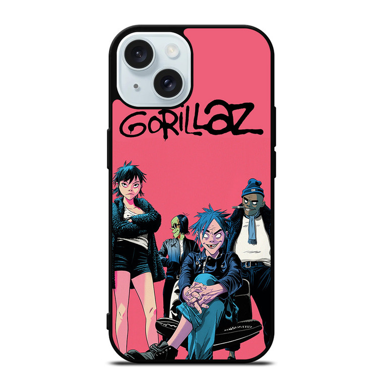 GORILLAZ BAND CARTOON iPhone 15 Case Cover