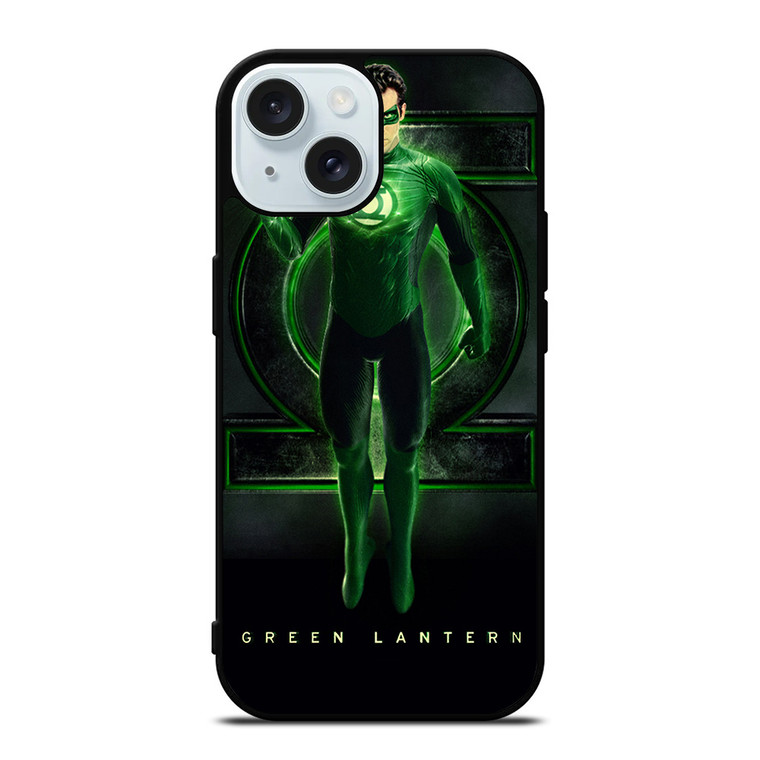 GREEN LANTERN SUPERHEROES iPhone 15 Case Cover GREEN LANTERN SUPERHEROES iPhone 15 Case Cover