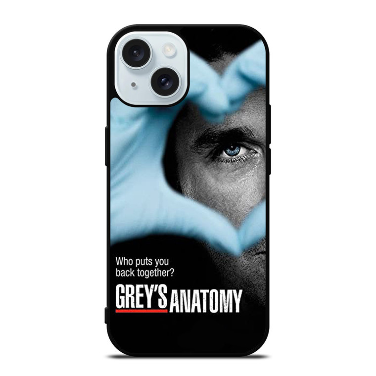 GREY'S ANATOMY POSTER iPhone 15 Case Cover GREY'S ANATOMY POSTER iPhone 15 Case Cover