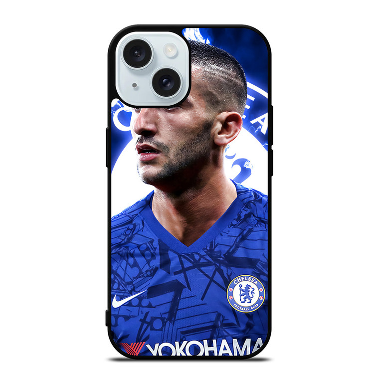 HAKIM ZIYECH CHELSEA FC 2 iPhone 15 Case Cover