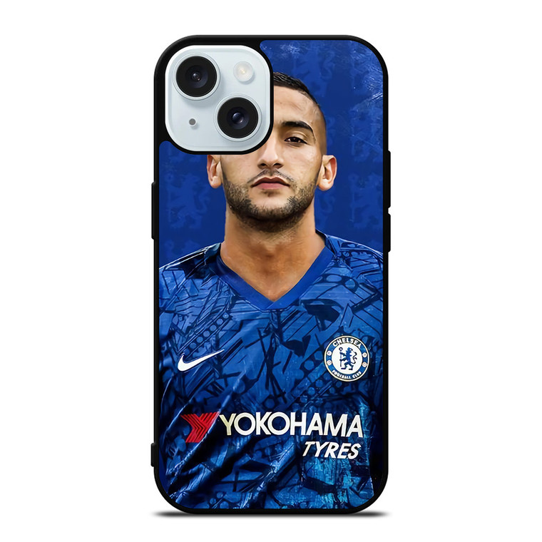 HAKIM ZIYECH CHELSEA FC iPhone 15 Case Cover