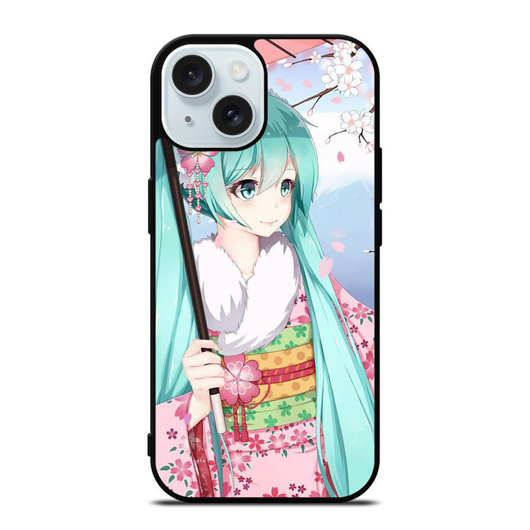 HATSUNE MIKU ANIME iPhone 15 Case Cover