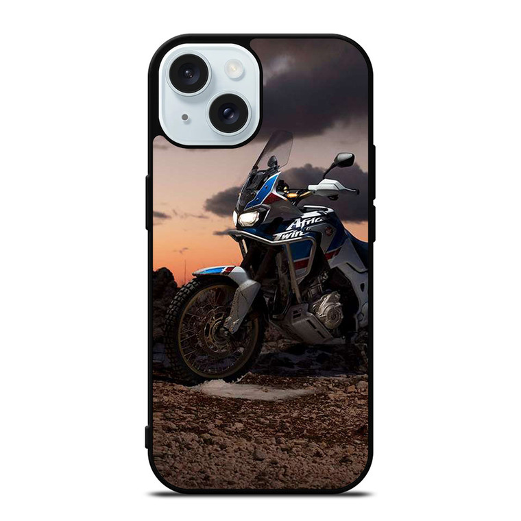 HONDA AFRICA TWIN DIRTY iPhone 15 Case Cover