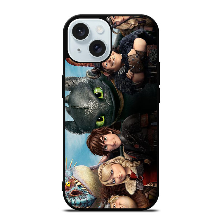 HOW TO TRAIN YOUR DRAGON CHARACTER iPhone 15 Case Cover