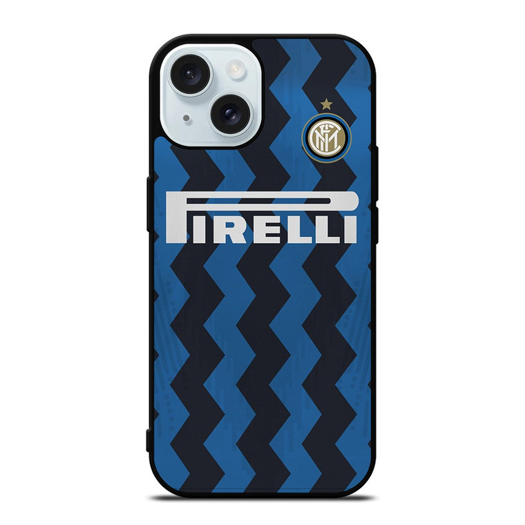 INTER MILAN 2020 HOME JERSEY iPhone 15 Case Cover