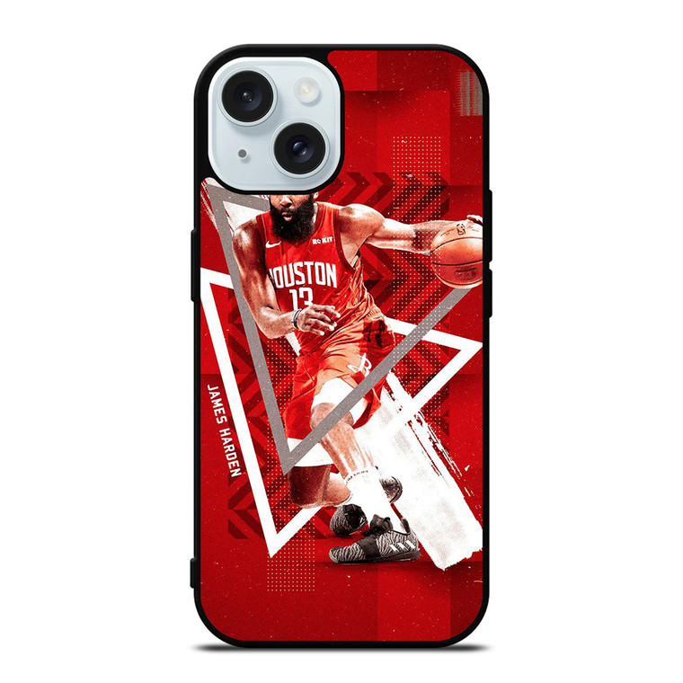 JAMES HARDEN HOUSTON ROCKETS NBA iPhone 15 Case Cover