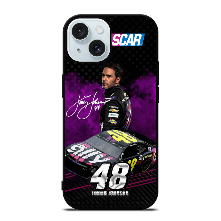 JIMMIE JOHNSON NASCAR iPhone 15 Case Cover