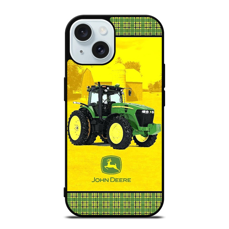 JOHN DEERE TRACTOR LOGO iPhone 15 Case Cover