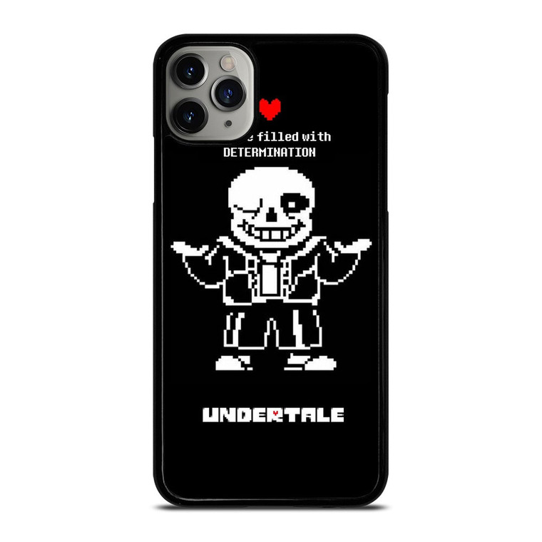 UNDERTALE SANS 8 BIT QUOTE iPhone 11 Pro Max Case Cover