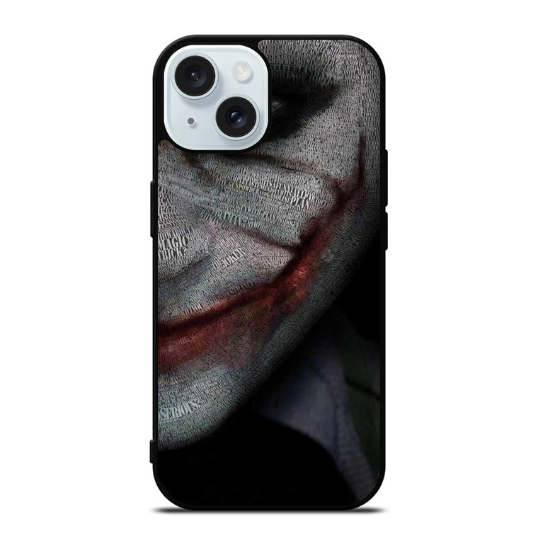 JOKER HEATH LEDGER ART iPhone 15 Case Cover