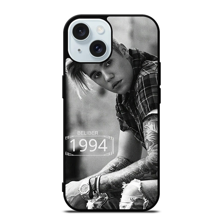 JUSTIN BIEBER BELIBER iPhone 15 Case Cover