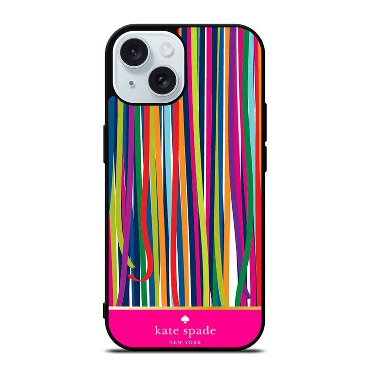 KATE SPADE ABSTRACT STRIPE iPhone 15 Case Cover
